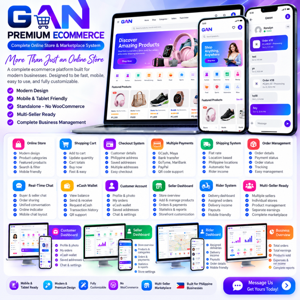 Premium Ecommerce Website